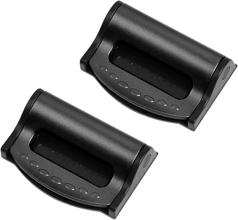 قطعتان لضبط حزام مقعد السيارة، مشابك حزام أمان قابلة للتعديل للبالغين، مشبك قفل موضعي لحزام حماية الكتف والرقبة، ملحقات داخلية للسيارة عالمية لمعظم المركبات (أسود) in Kuwait