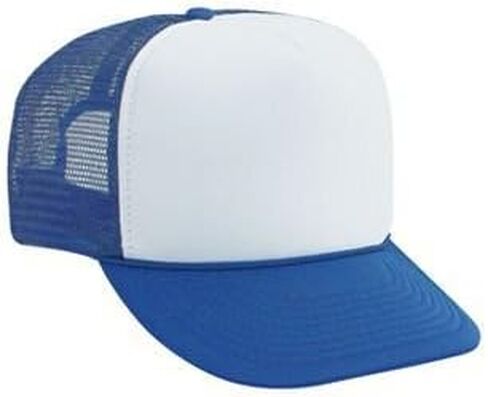 OTTO Polyester Foam Front 5 Panel High Crown Mesh Back Trucker Hat in Saudi Arabia