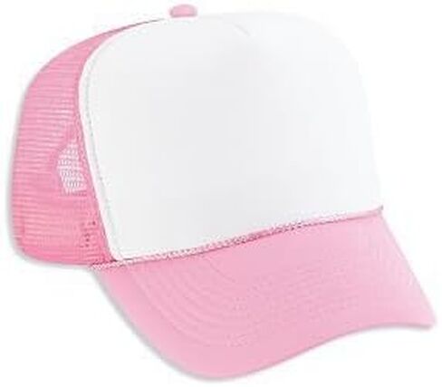 OTTO Polyester Foam Front 5 Panel High Crown Mesh Back Trucker Hat in Saudi Arabia