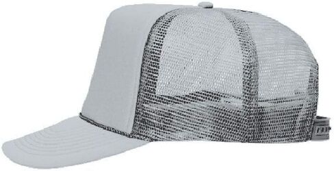 OTTO Polyester Foam Front 5 Panel High Crown Mesh Back Trucker Hat in Saudi Arabia