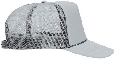OTTO Polyester Foam Front 5 Panel High Crown Mesh Back Trucker Hat in Saudi Arabia