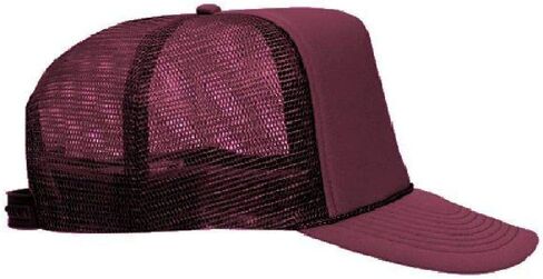 OTTO Polyester Foam Front 5 Panel High Crown Mesh Back Trucker Hat in Saudi Arabia