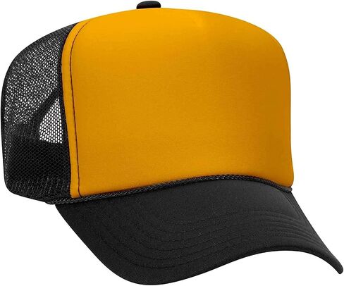 OTTO Polyester Foam Front 5 Panel High Crown Mesh Back Trucker Hat in Saudi Arabia
