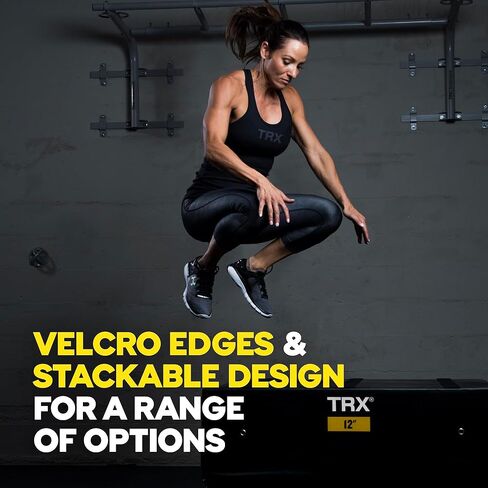 TRX Soft Plyo Box، معدات اللياقة البدنية القابلة للتكديس في صالة الألعاب الرياضية للتمارين البليومترية، وتدريبات خفة الحركة، وتدريبات السرعة in Kuwait