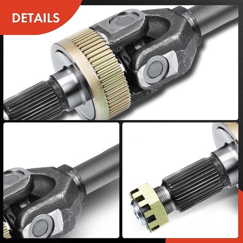 A-Premium CV Axle Shaft Assembly Compatible with Dodge Ram 1500 1994-2001, Ram 2500 1994-1997, 4WD, Front Left Driver Side, Replace# 5015137AB, 4746729 in Kuwait
