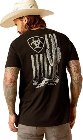 Ariat Men's Cactus Flag T-Shirt in Saudi Arabia