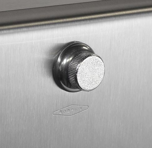 BOBRICK 4288 ConturaSeries موزع مناديل تواليت متعدد اللفات مثبت على السطح من الفولاذ المقاوم للصدأ، لمسة نهائية من الساتان، طول 5-15/16 بوصة، ارتفاع 11 بوصة، عرض 6-1/16 بوصة in Saudi Arabia
