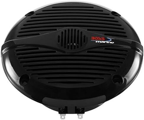 BOSS Audio Systems MR52B 150 Watt Per Pair, 5.25 Inch, Full Range, 2 Way Weatherproof Marine Speakers Sold in Pairs, Black in Saudi Arabia