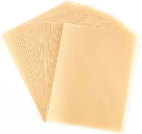 60 Sheets/Set Translucent Vellum Paper,Frosted Smooth Vellum Paper Printable Vellums for DIY Invitations Greeting Cards Card Overlays,Drawing,Envelope (Pearled Gold 4.25x5.5inch 100gsm/37lb) in Saudi Arabia
