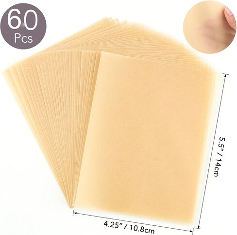 60 Sheets/Set Translucent Vellum Paper,Frosted Smooth Vellum Paper Printable Vellums for DIY Invitations Greeting Cards Card Overlays,Drawing,Envelope (Pearled Gold 4.25x5.5inch 100gsm/37lb) in Saudi Arabia