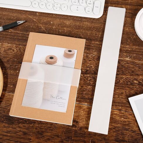 50pcs Vellum Belly Band, Clear Invitation Band for 5x7 & 4x6 Inch Invitations Postcard Vellum Wedding Invitations Wrap Vellum Paper Belly Band for Decorating Invitations Envelopes in Saudi Arabia