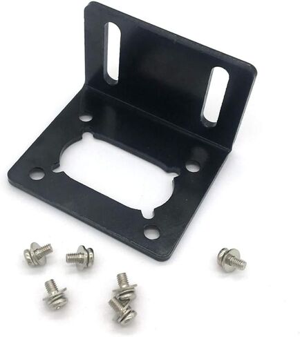 370 Mounting Bracket with Screw Worm Gear Motor Fixed Fastener DIY Parts DC Motor Holder (Single-Side Bracket) in Saudi Arabia