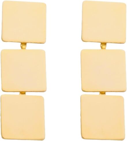 أقراط أذن مطلية بالذهب عيار 18 قيراط من أتينا للنساء | مجموعة صغيرة in Kuwait