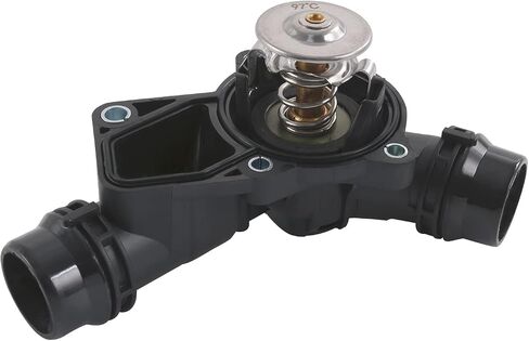 مجموعة ترموستات مع غطاء - 11531437040، منظم حرارة مبرد المحرك، لسيارة BMW E46 E39 X5 X3 Z3 Z4 325i 330i 525i 530i، استبدال # 11537509227 11530139877 11531436823 (11537509227) in Saudi Arabia