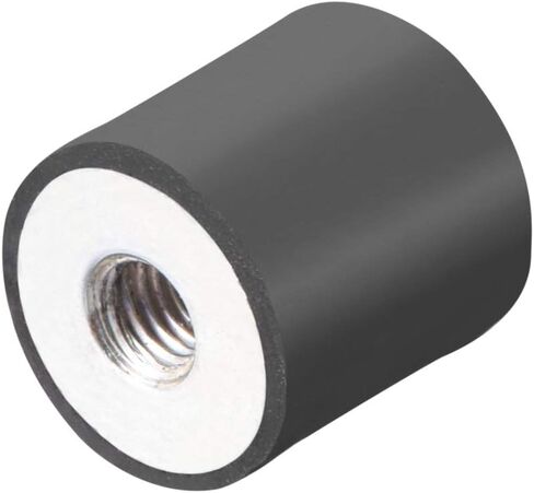 uxcell 15 x 15mm M5 Thread Female Rubber Mounts,Vibration Isolators,Replaces Anti Vibration Pads Flat Silentblock Base Block 8pcs in Kuwait