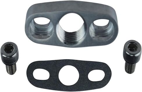 ICT Billet Heavy Duty GT15-GT35 Aluminum Turbo Oil Return Drain Flange T3 1/2npt GT25 GT30 HD National Pipe Thread Designed & Manufactured in the USA 551163 in Saudi Arabia