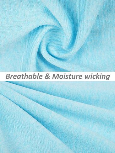 تي شيرت بناتي مناسب للجفاف مكون من 5 قطع، تي شيرت للأطفال برقبة دائرية، تي شيرت رياضي نشط للأداء الرياضي، قميص يومي كاجوال للأطفال in Kuwait