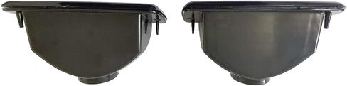 Compatible with 1997-2006 Jeep Wrangler Driver and Passenger Side Turn Signal Side Marker Light Lens Housing Replace for 55157033AA 55157032AA ;(Smoke Lens) in Saudi Arabia