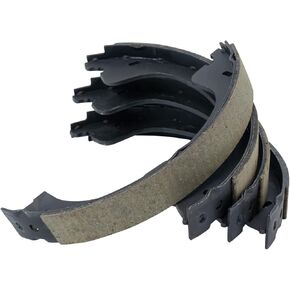 TRQ Rear Parking Brake Shoe Set Compatible with 2010-2020 Porsche in Kuwait