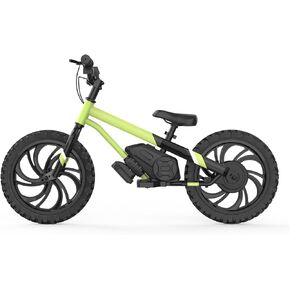 دراجة التوازن الكهربائي KB16 ، Max Speed ​​10 MPH Kids Dirt Bike ، عجلات 16 بوصة ، محرك 24 فولت ، ركوب بالطاقة البطارية على لعبة ، تتراوح أعمارهم بين 4 و 9 سنوات (أحمر) in Kuwait