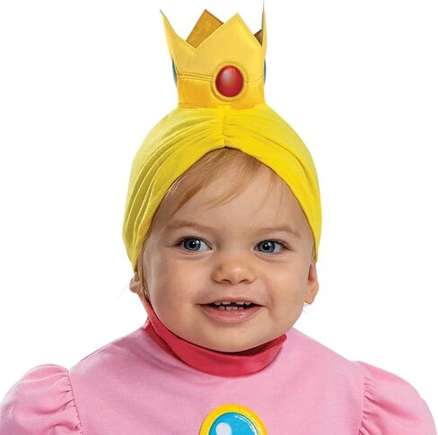 Disguise Infant Princess Peach Costume, Official Super Mario Bros Outfit for Babies in Saudi Arabia