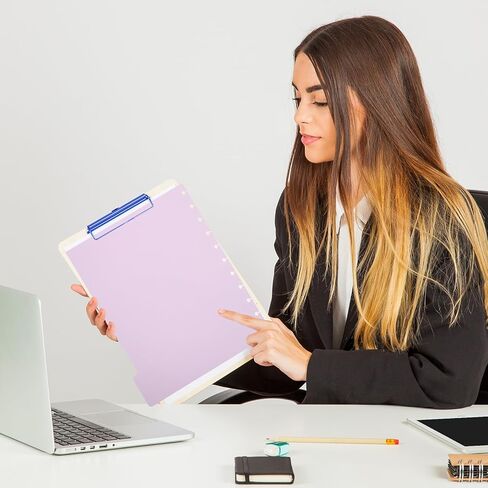 5 علامات التبويب Discbound Dividers ، مقسم الموثق البلاستيكي ، 11 مقسمات مخطط القرص ، ملاحظات أخذ نظام Discbound ، ملحقات مخطط المقسم متعدد الألوان للمكتب ، المدرسة ، اللون 2 in Kuwait