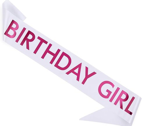 Shimmer Anna Shine Birthday Sash for Women (Purple) in Saudi Arabia