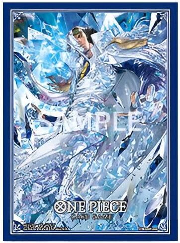لعبة واحدة من لعبة Piece Screet Sleeves - Set Sleeve الرسمي 11 - Aokiji Kuzan - 20ct Sleeves in Saudi Arabia