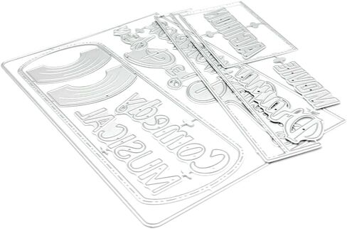 Kscraft 2025 أغسطس الموسيقي موضوع القطع المعدني يموت الإستنسل ل Diy Scrapbooking زخرفية بطاقة DIY ورقة (ألبوم شريط الكاسيت MINI) in Kuwait