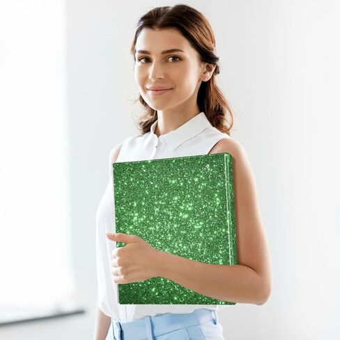 عودة رنين جولة جولة ذهبية أخضر 1.5 بوصة 3 رنين مع الحافظة يحمل 200 ورقة مكتب مكتب المنزل in Kuwait