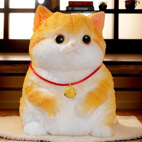 Big taba Squishy Cat, Handmade Squishy Cat for Adult/Kids, Stress Relief, Cute & Soft Cat Design, Perfect Squeeze Toys Gift for Relaxation and Fun - Dress Up Your Own Squishies Cat(Siamese) in Saudi Arabia