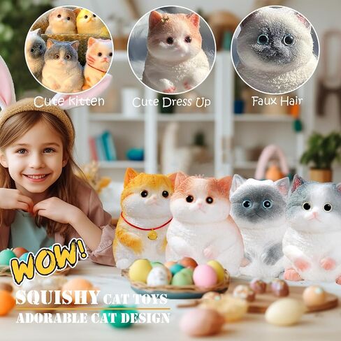 Big taba Squishy Cat, Handmade Squishy Cat for Adult/Kids, Stress Relief, Cute & Soft Cat Design, Perfect Squeeze Toys Gift for Relaxation and Fun - Dress Up Your Own Squishies Cat(Siamese) in Saudi Arabia