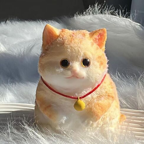 Big taba Squishy Cat, Handmade Squishy Cat for Adult/Kids, Stress Relief, Cute & Soft Cat Design, Perfect Squeeze Toys Gift for Relaxation and Fun - Dress Up Your Own Squishies Cat(Siamese) in Saudi Arabia