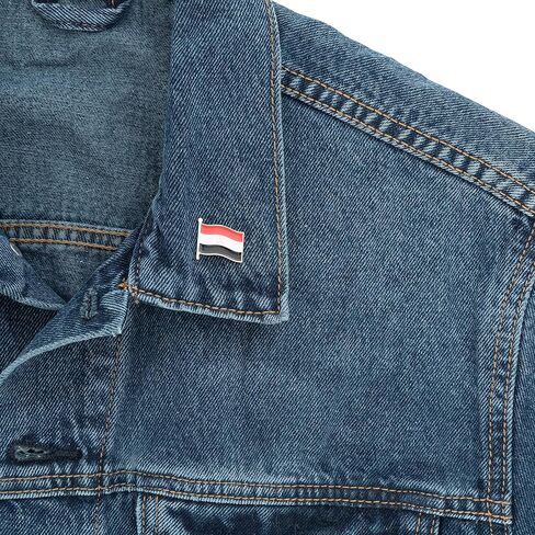 شعار مصر البلد مزدوج طية طية طية طية دبوس المينا مع الولايات المتحدة الأمريكية قبعة تذكارية للرجال النساء الوطنية المصرية (دبوس العلم المزدوج) in Kuwait