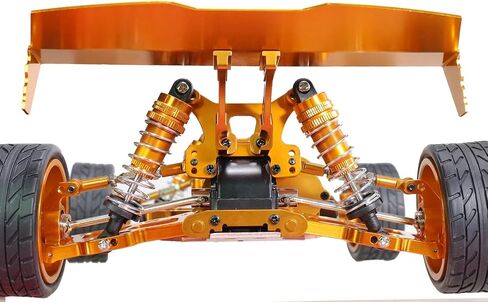 لـ Wltoys 144001 144010 124016 124017 124018 124019 124008 تجميع تجميع المعادن RC Parts Accessories والبدائل الترقية RC Car Part (Silver) in Kuwait