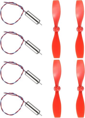 MECCANIXITY Propeller Props 720 Hollow Cup Motors with 4 Pieces of 75MM Drone Propellers AB Blades Spare Parts for Controlling The Hollow Cup Motor of A Quadcopter in Saudi Arabia