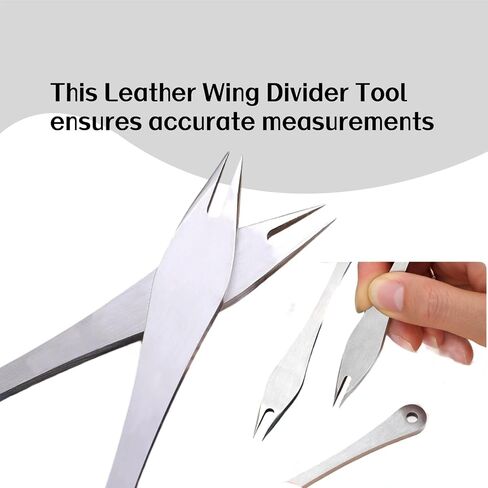 cLeather Wing Divider Precision Divider Precision Tool Wing Dividers for Leather for Craft Rougher Work in Saudi Arabia