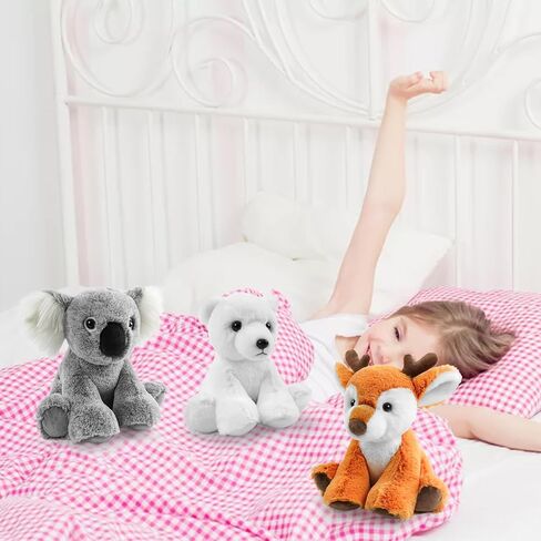 Koala Stuffed Animal Toys, 8.5 Inch Soft and Cuddly Koala Plush Animals Toy, Cute and Realistic Stuffed Animals Gifts for Boys and Girls Soft Toy for Kids in Kuwait