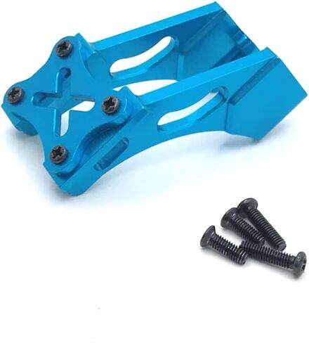 RC Car Accessories لـ WLTOYS 144010 144002 124017 124019 144001 Metal Tail Wing Remote Parts Accessories Wordergores and Epplacements (Purple) in Kuwait