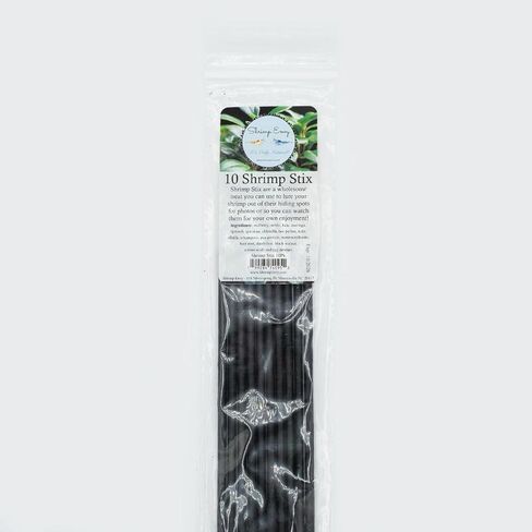 SHRIMP Stix by shriptenvy - Aquarium Lollies Food for Fish Snail Crab infardtebrates (shrimp stix (10pcs × 8 incs)) in Kuwait