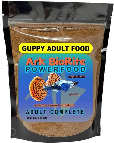 8oz جميع المراحل guppy superfood ، طاقة التغذية الكاملة ، تعزيز الألوان ، 4 أحجام الحبيبات الصغيرة لتغذية القلي ، وموضح للغاية لمدة 4 أيام in Saudi Arabia