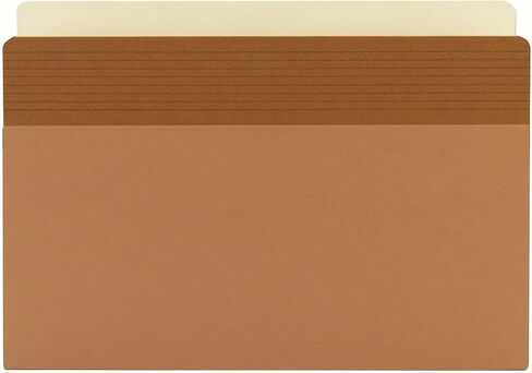 Smead Easy Grip File Pocket ، علامة تبويب مستقيمة ، 1-3/4 "التوسع ، الحجم القانوني ، redrope ، 25 لكل صندوق (73213) in Saudi Arabia