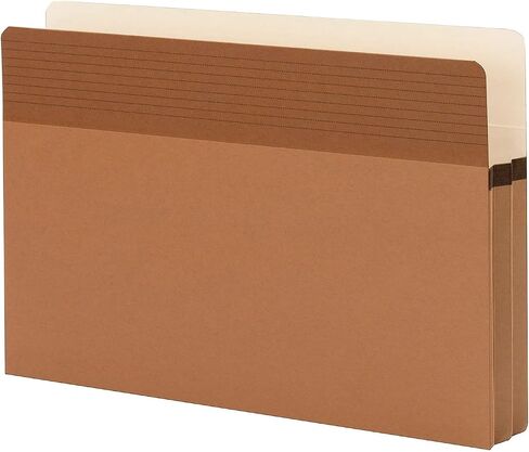 Smead Easy Grip File Pocket ، علامة تبويب مستقيمة ، 1-3/4 "التوسع ، الحجم القانوني ، redrope ، 25 لكل صندوق (73213) in Saudi Arabia