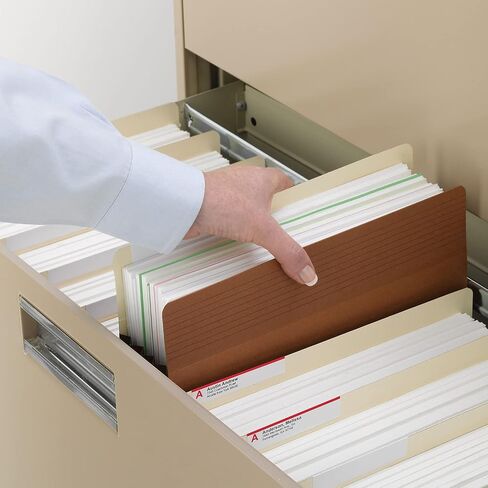 Smead Easy Grip File Pocket ، علامة تبويب مستقيمة ، 1-3/4 "التوسع ، الحجم القانوني ، redrope ، 25 لكل صندوق (73213) in Saudi Arabia