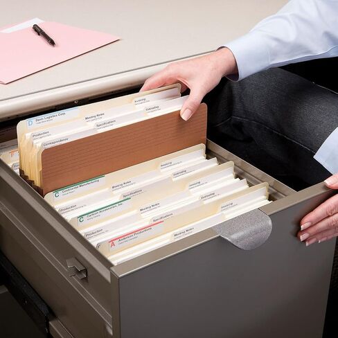 Smead Easy Grip File Pocket ، علامة تبويب مستقيمة ، 1-3/4 "التوسع ، الحجم القانوني ، redrope ، 25 لكل صندوق (73213) in Saudi Arabia