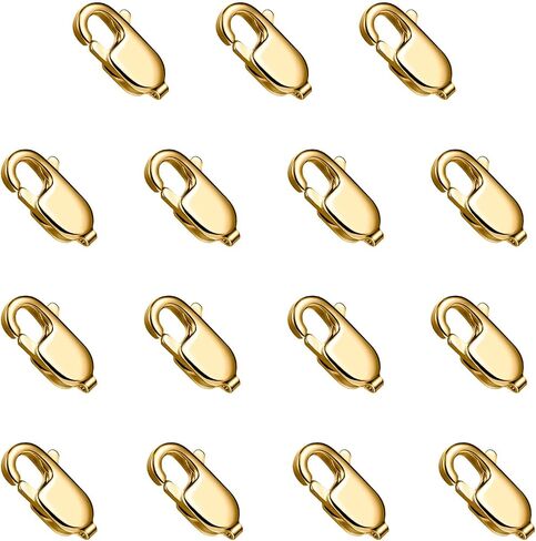 9MM Stainless Steel Lobster Clasps Bulk for Jewelry Making, 20PCS 316 Stainless Steel Lobster Claw Clasps Bulk for DIY Craft Necklace Bracelet Jewelry Making in Saudi Arabia