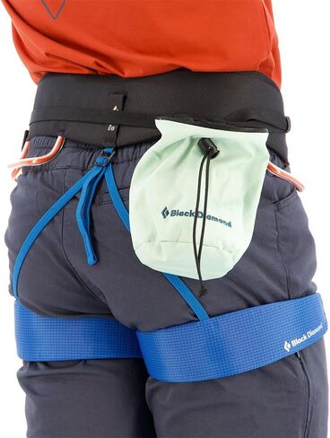 BLACK DIAMOND Equipment Momentum Harness - Men's Package - Anthracite - Extra Small in Saudi Arabia