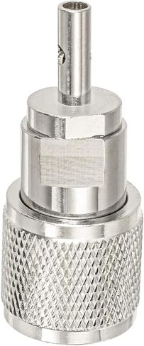 wlaniot PL-259 Connectors Crimp for LMR400 9913 RG214 RG213 Coax Cable 5Pcs in Kuwait