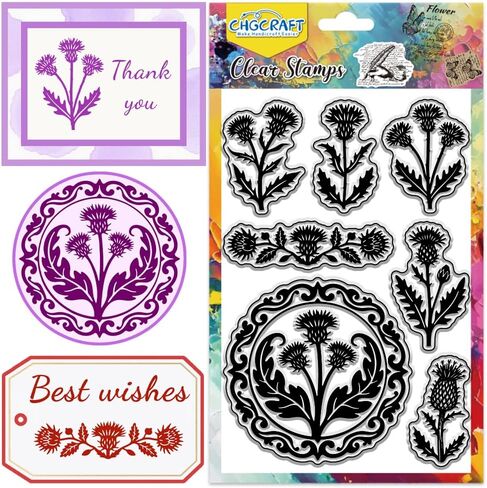 Chgcraft Dragon Silhouette Clear Stamps Dragon Dragon Symborrate Sytparent Silicone Silicone Clear Stamp Seals for Carding Making Diy Scrapbooking Photo Decoration ، 4.3x6.3 Inch in Saudi Arabia