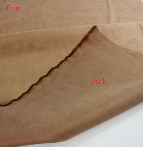 Mybecca Microsuede Black Suede Fabric Tepholstery Artureder Cover Wover and General Use Fabric 58/60 "Width Width Sable لكل ساحة (تم قطعها بشكل منفصل بمقدار 1 ياردة عبر Prime) in Saudi Arabia
